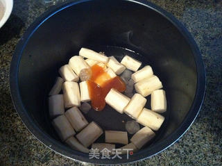 蜜汁山药的做法步骤:7