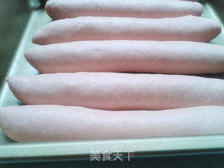 樱花奶油排包的做法步骤:11