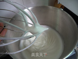 三色奶油蛋糕的做法步骤:6