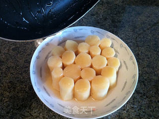 蜜汁山药的做法步骤:10