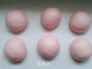 樱花奶油排包的做法步骤:8