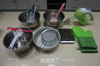 8寸可可戚风的做法步骤:2