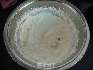 三色奶油蛋糕的做法步骤:13
