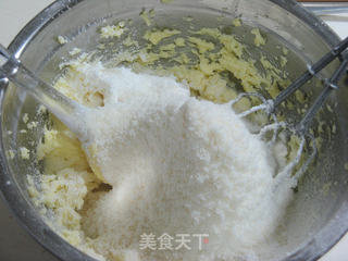 椰蓉曲奇的做法步骤:5