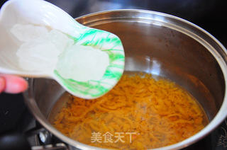 蓝莓香橙山药的做法步骤:7