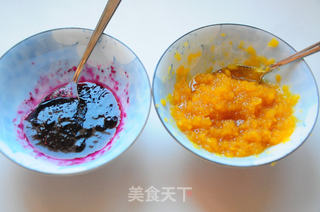 蓝莓香橙山药的做法步骤:10