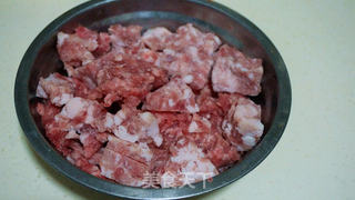 猪肉杏鲍菇馅饼的做法步骤:3
