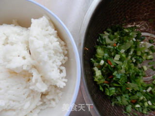 鸡蛋大米饼的做法步骤:2