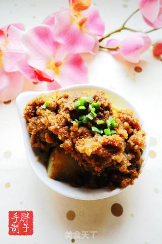 粉蒸鸭腿的做法步骤:9