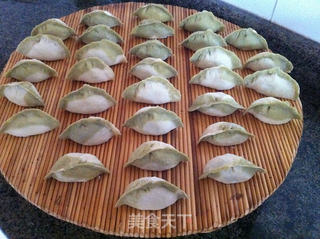 抹茶边饺子的做法步骤:9