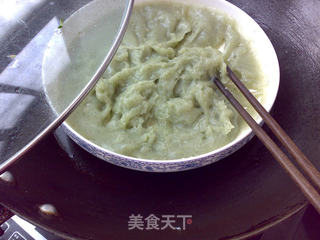 艾草红薯糯米糍的做法步骤:5