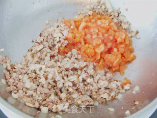 茄汁香菇肉酱意面的做法步骤:7