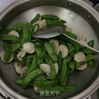 荷兰豆肉丸的做法步骤：7