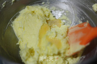 抹茶杏仁饼干的做法步骤:4