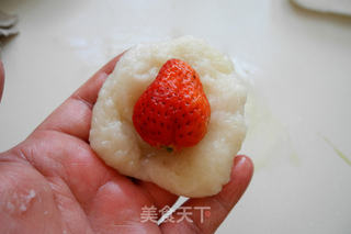 草莓大福的做法步骤:5