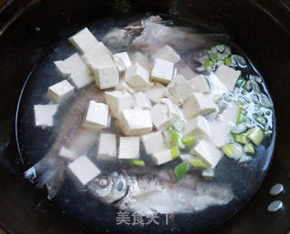 鲫鱼炖豆腐的做法步骤:4