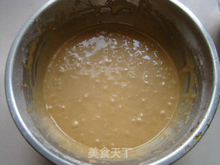 不用烤箱做甜点----澎湖黑糖糕的做法步骤:4