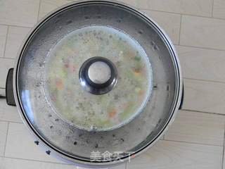 双椒蛋羹的做法步骤:4