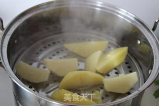 蔬菜鱿鱼圈的做法步骤:3