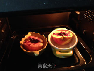 蓝莓酱烤苹果的做法步骤:8