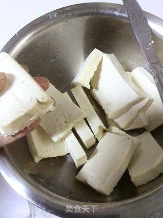 蟹黄豆腐羹的做法步骤:3