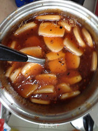 糖醋年糕鲤鱼的做法步骤:10