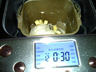 可可双色土司的做法步骤:9
