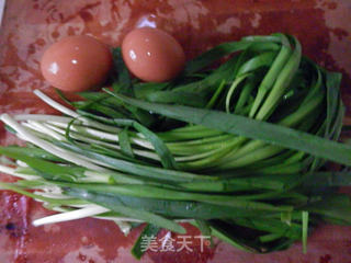 韭菜炒鸡蛋的做法步骤：1