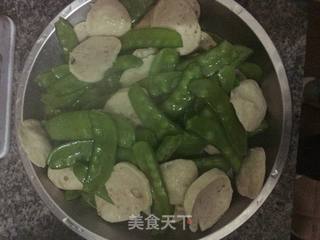 荷兰豆肉丸的做法步骤：8