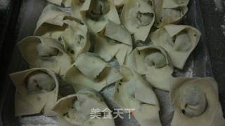 #鸡汤荠菜香菇馄饨的做法图解12
