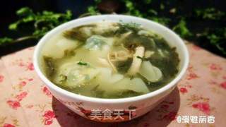 #鸡汤荠菜香菇馄饨的做法图解16