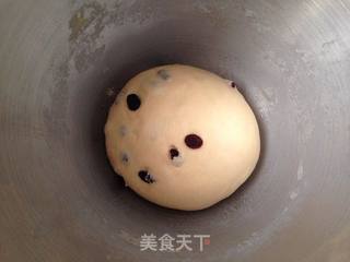 葡萄干吐司(厨师机版)的做法步骤:6