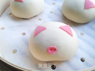 小猪红糖包——萌你没商量!的做法步骤:14