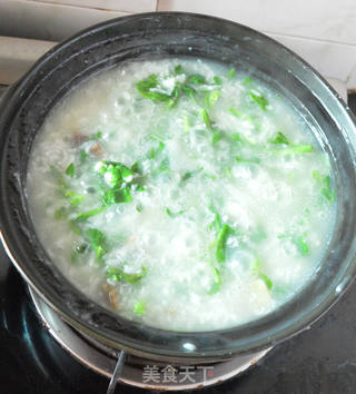 腊瘦肉西洋菜粥的做法步骤：5
