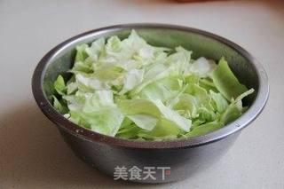 手撕包菜的做法步骤:2