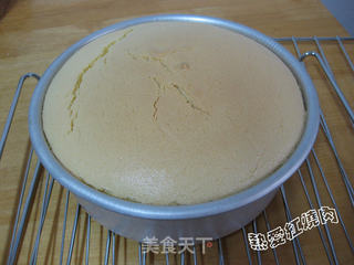 原味戚风蛋糕的做法步骤:12