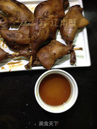 脆皮鸭腿的做法步骤:6