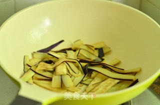 拌杏仁茄子的做法步骤:3