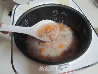 红薯花生粥的做法步骤:6