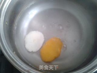 棒棒糖南瓜汤圆的做法步骤:3