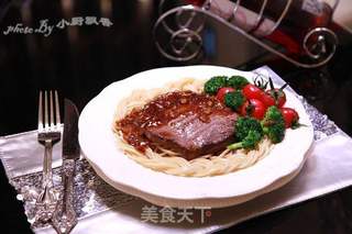 牛排意面的做法步骤:13