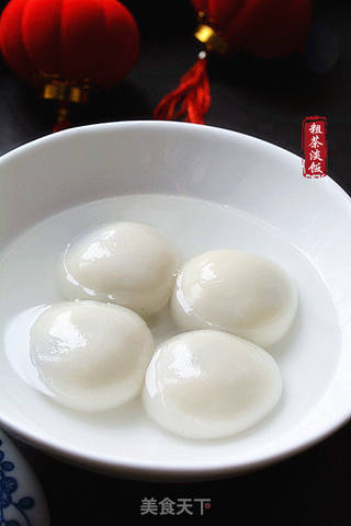 黑芝麻花生汤圆的做法步骤:10