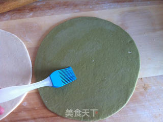 抹茶蝴蝶卷的做法步骤：5