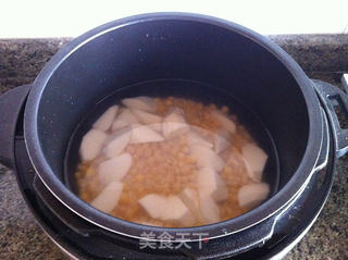 山药玉米小米粥的做法步骤:6