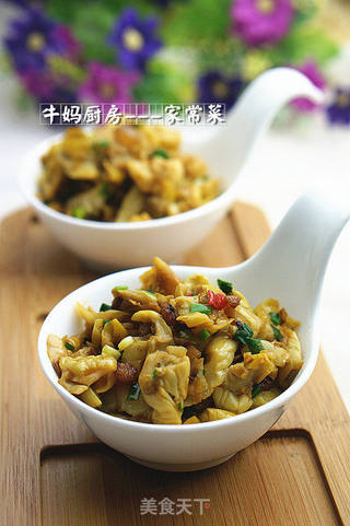 油渣脆黄瓜的做法步骤:7