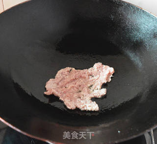 肉末豌豆的做法步骤:4