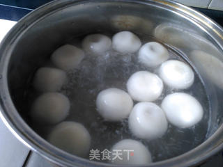 黑芝麻花生汤圆的做法步骤:9
