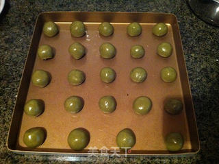 抹茶饼干的做法步骤:6