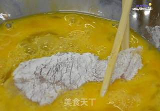 蛋煎鱼排的做法步骤:6