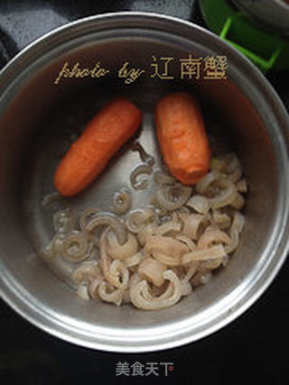 胡萝卜肉皮冻的做法步骤:3